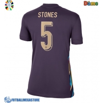 Fotballdrakt Dame England John Stones #5 Bortedrakt EM 2024 Kortermet